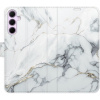 iSaprio Flip puzdro SilverMarble 15 na Samsung Galaxy A55 5G silmar15-FLP2-A55