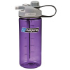 Fľaša Nalgene MultiDrink, fialová so sivým uzáverom, Sustain urple w/ Gray Cap, Sustain 560 ml