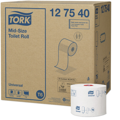 127540 Tork Mid-size toaletný papier 135m 1vr. (27ks)