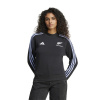 adidas All Blacks Rugby Long Sleeve Sweatshirt 2024 Womens All Black 10 (S)