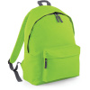BagBase Batoh BG 125, módní, 18l COT520125t8799-lime green/ UNI Zelená lime/šedá