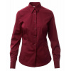 PAYPER FLORENTIA LADY S00257-P051 / Dámska košeľa slim strihu - bordeaux 40