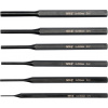 Yato Súprava vyrážačov 6ks, 150mm, priemer. 1,5, 3, 4, 5, 6, 8mm