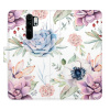 Flip pouzdro iSaprio - Xiaomi Redmi Note 8 Pro - Succulents Pattern - kapsičky na karty (Knížkový flip kryt, obal, pouzdro iSaprio na mobil Xiaomi Redmi Note 8 Pro - Succulents Pattern - 360° ochrana