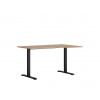 BRW Pracovný stôl SPACE OFFICE BIU/140/90/B/L dub artisan