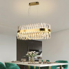 NEDES LED krištáľový luster + diaľkový ovládač 90W - J6307/C