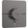 Hansgrohe ShowerSelect Comfort - Termostatická batéria pod omietku, kefovaný čierny chróm 15589340