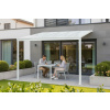hliníková pergola LANITPLAST WALL 33 biela + opál PC
