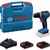BOSCH GSB18V-52 PROFESSIONAL Aku příklepový uťahovač, 2x 2,0Ah, L-Case 06019S0123