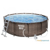 Bazén Bestway Steel Pro MAX Rattan 3,66 m x 122 cm s kartušovou filtráciou
