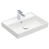 Villeroy & Boch Collaro umývadlo 60x47 cm obdĺžnik klasické umývadlo-umývadlo na nábytok biela 4A336GRW