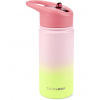 SKIPHOP SKIP HOP Fľaša so slamkou nerezová Wander - ombré pink, 450ml