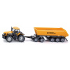 SIKU Farmer - Traktor so sklápacím prívesom 1:87