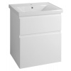 Aqualine ALTAIR umývadlová skrinka 61,5x72,5x45cm, biela AI265