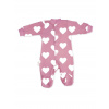 Dojčenský overal SWEET - 086 - Tmavá ružová
