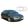 Slnečné clony na okná - ALFA ROMEO Brera Coupé (2006-2010) - Len na bočné stahovacie sklá