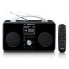 Lenco PIR-645BK - internetové radio s DAB+/FM, Bluetooth