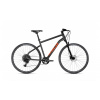 Krosový bicykel GHOST Square Cross Essential – Dark Silver / Midnight Black / Lava Orange 2022 Veľkosť rámu: M