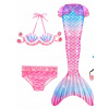 Dievčenský kostým - PLÁVKY ARIEL MERMAID TAIL MERMAID (Ariel plavky sireni Tail morská panna morská panna)