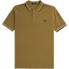 Fred Perry Tričká a polokošele Fp Twin Tipped Fred Perry Shirt Hnedá