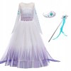 Elsa Frozen - Šaty Outfit Elsa White Elza Land Ice 2 110