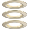 Paulmann 92405 Nova Coin LED vstavané svetlo sada 3 ks LED 6 W zlatá (matná); 92405
