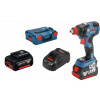 BOSCH GDX 18V-200 C Akumulátorový rázový skrutkovač + 2x GBA 18V 5.0Ah 06019G4201