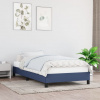 vidaXL Posteľný rám modrý 90x200 cm látka 346694