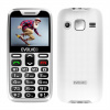 EVOLVEO EasyPhone XR, mobilní telefon pro seniory s nabíjecím stojánkem, bílá EP-601-XR-WH