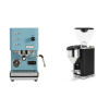 Profitec GO, blue + Rocket Espresso GIANNINO, black/chrome