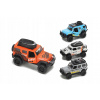 Kovové terénne auto 12 cm s otváracími dverami a spätným natiahnutím - 4 farby