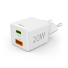 HAMA Rýchla USB nabíjačka USB-C + USB-A, PD/QC, 20 W - 00201991