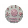 Id_1973 SVÄTÉ PRIJÍMANIE TORTA IHS HOSTIA KOMUNITNÝ KALICH CUKROVÁ DEKORÁCIA