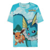 Difuzed Pokémon Tričko Mirage AOP Eevee Evolutions Velikost S