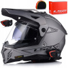 Prilba LS2 MX702 Pioneer II Matt Titan homologácia 22.06