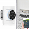 ZigBee Thermostat Regulátor teploty Podlahové vykurovanie vodou, biele