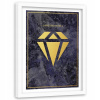 Obrázok v bielom ráme svieti ako diamant 60x90 (Obrázok v bielom ráme svieti ako diamant 60x90)