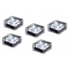 Nájazdové svietidlá - Solar Cobblestone Stone Stone Set 5 ks (Nájazdové svietidlá - Solar Cobblestone Stone Stone Set 5 ks)