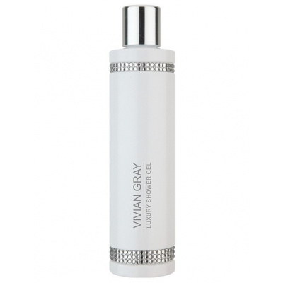 VIVIAN GRAY CRYSTALS WHITE Luxury Shower Gel 250ml - luxusný sprchový gél