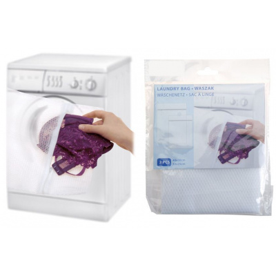Síťka na praní jemného prádla - Sáček na praní 2 ks 30x40 a 25x30 cm