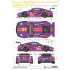 Obtlačok SKDECALS SK24191 - Porsche 911 RSR FIA World Endurance Championship 24 Hours of Le mans 2020 Team Project 1 #57 (1:24)