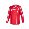 Mikina Alpinestars Fluid Apex red/white XXL