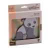 The Wildies Family drevené mini puzzle Bear 12m+ Možnosť: Puzzle - Medveď