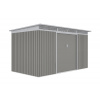 Záhradný domček G21 GRAH 700 - 340 x 206 cm, metalický šedý
