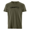Pánske Tričko s krátkym rukávom CRAFT CORE ESSENCE LOGO TEE M 1911786-6810 – Zelená