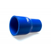 Samco Sport silikonová rovná redukce s vnitřním průměrem 102 mm > 76 mm, barva: modrá