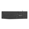 Natec klávesnice Nautilus 2/Drátová USB/CZ-SK layout/Černá