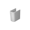 DURAVIT DuraStyle polostĺp pre umývadlo, s povrchom WonderGliss, 08583000001
