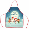 KUCHYNSKÁ ZÁSTERA DO KUCHYNE VIAZANÁ NA TROKI ĽAHKÁ VIANOČNÁ XMAS AG930B