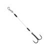 DELPHIN - Hotový náväzec Bomb! Twisto Rigs Fluorocarbon veľ. 1 12 cm 3 ks